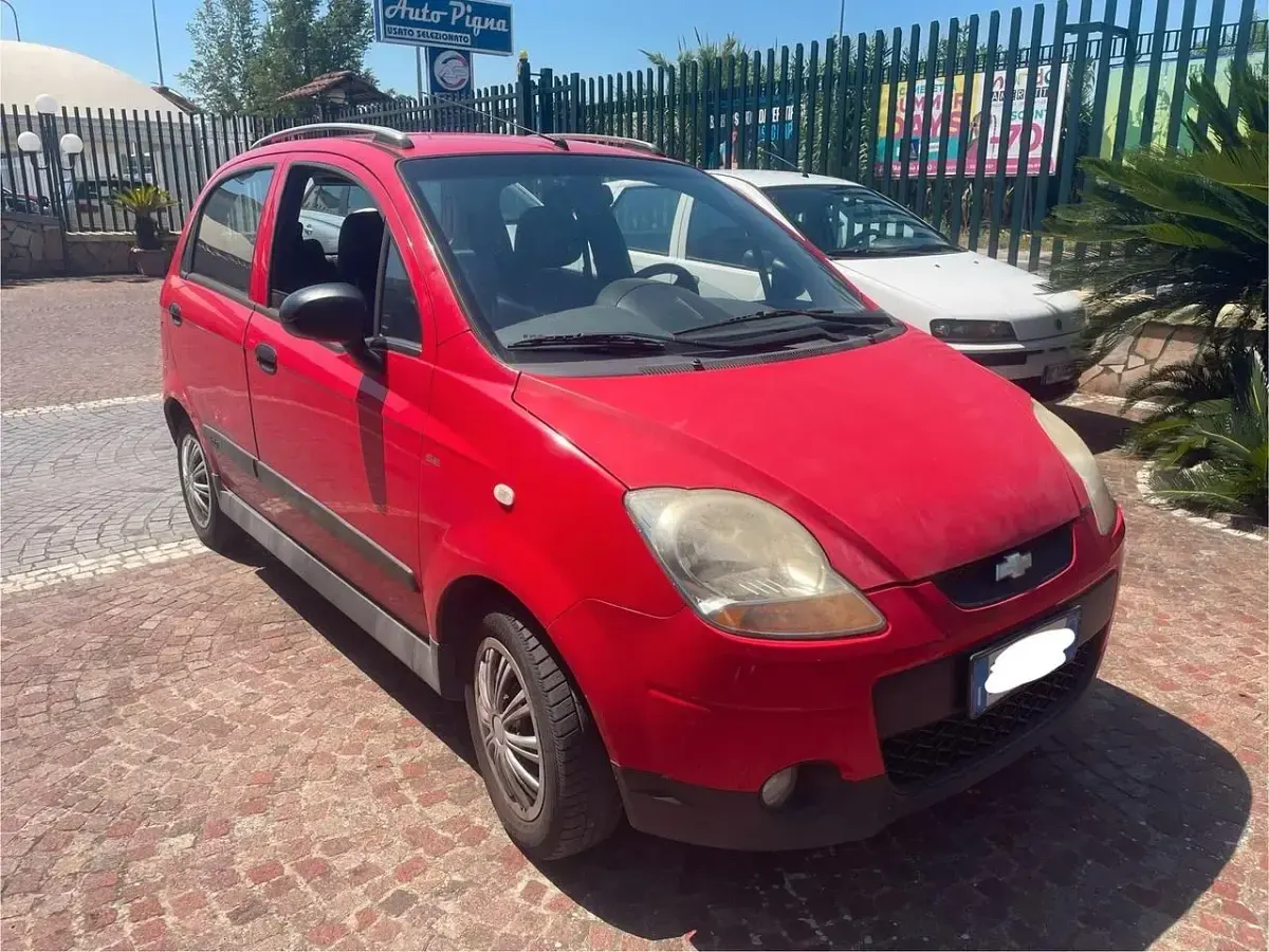 Usata Chevrolet Matiz 52 CV (38 kW) 2009 Rosso Utilitaria