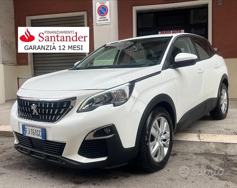 Usata Peugeot 3008 119 CV (87 kW) 2017 Bianco SUV
