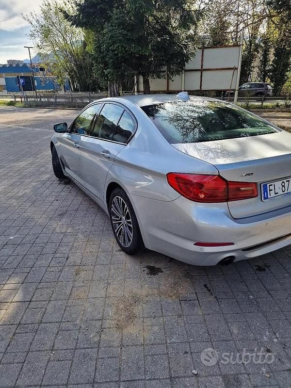 Usata BMW 520 Sport Line 2018 Grigio Berlina