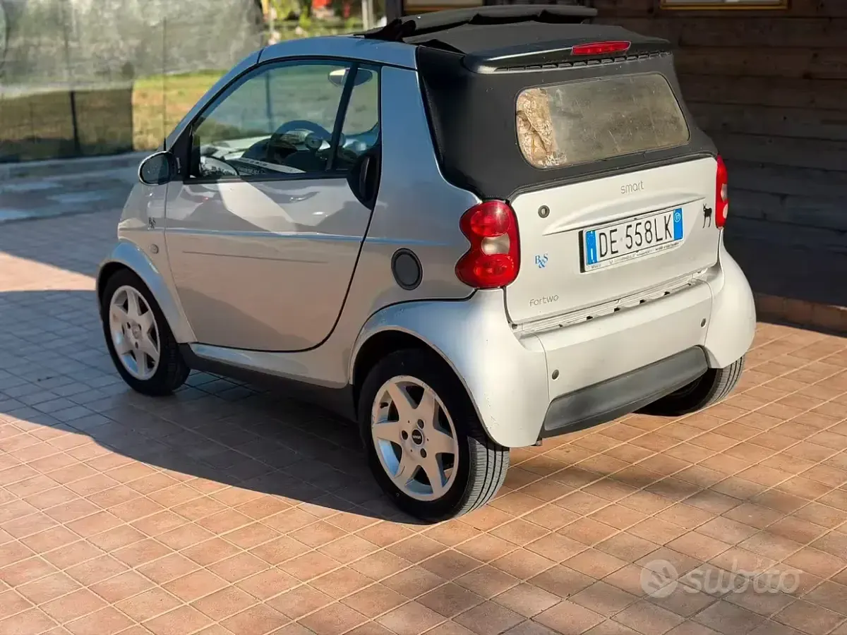 Usata Smart ForTwo Cabrio 61 CV (44 kW) 2007 Grigio Cabrio