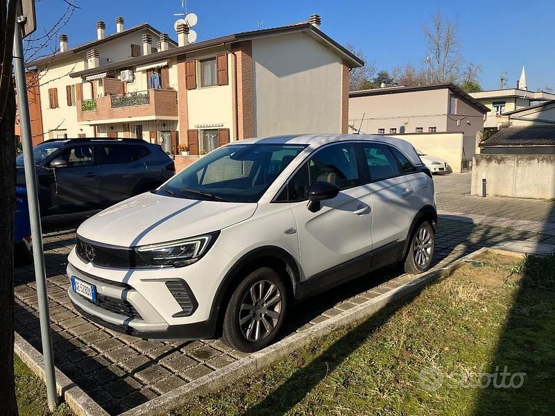 Bianco Usata 2021 Opel Crossland Elegance SUV | 10.500 € (Ottimo prezzo) - Immagine 1/4