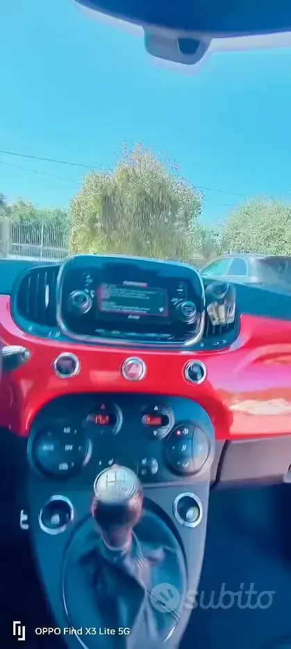 Usata Abarth 500 135 CV (99 kW) 2017 Rosso Berlina
