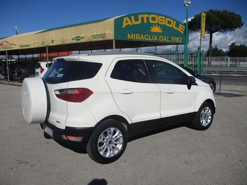 Usata Ford Ecosport Titanium 125 CV (91 kW) 2014 Bianco SUV