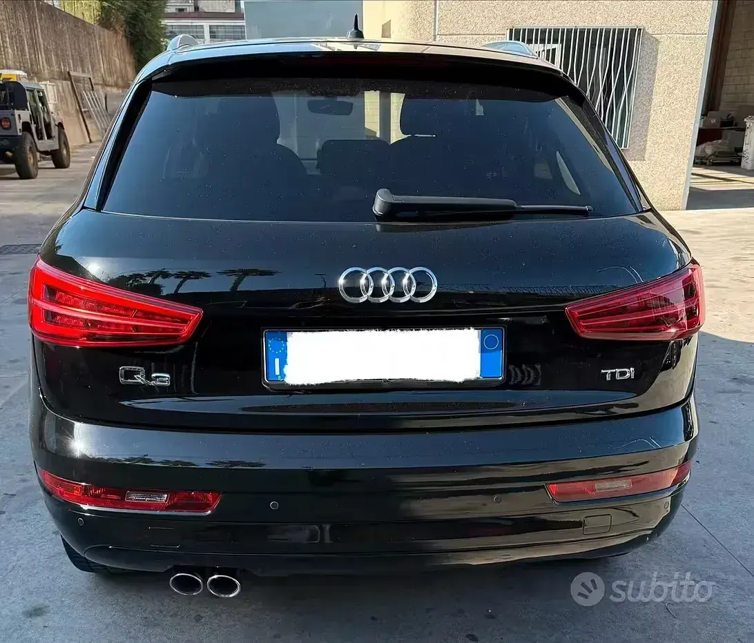 Usata Audi Q3 120 CV (88 kW) 2018 Nero SUV
