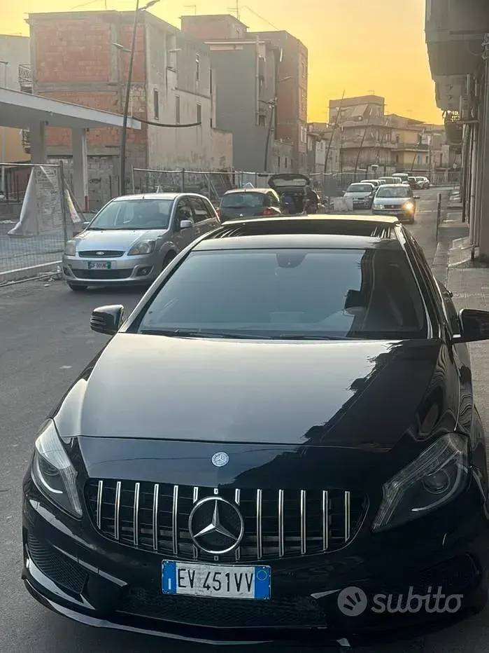 Usata Mercedes A200 136 CV (100 kW) 2014 Nero Berlina