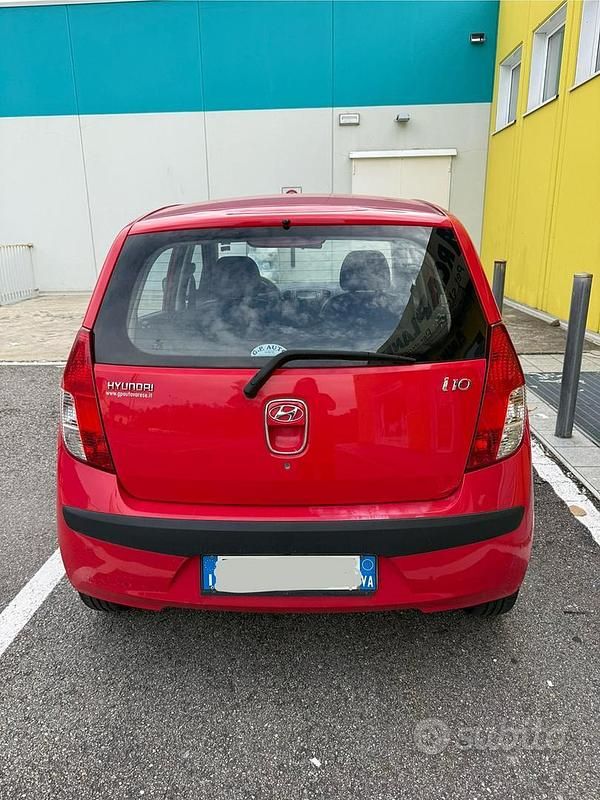 Usata Hyundai i10 2007 Rosso Utilitaria