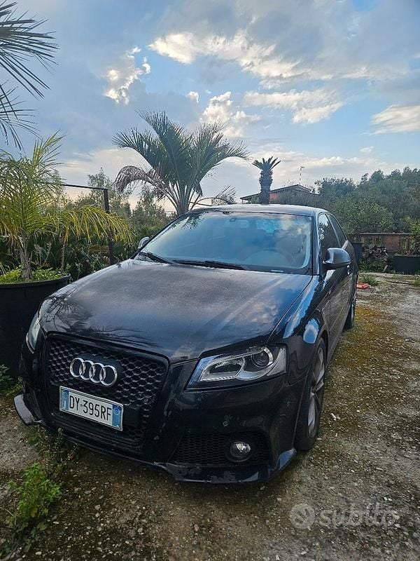 Usata Audi A3 2008 Nero Utilitaria