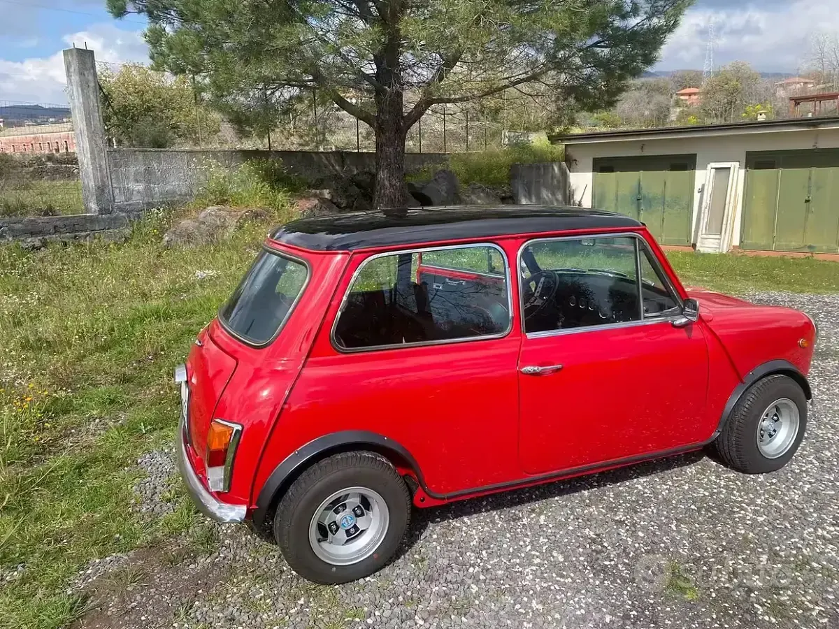 Usata Mini Cooper 1970 Rosso Utilitaria