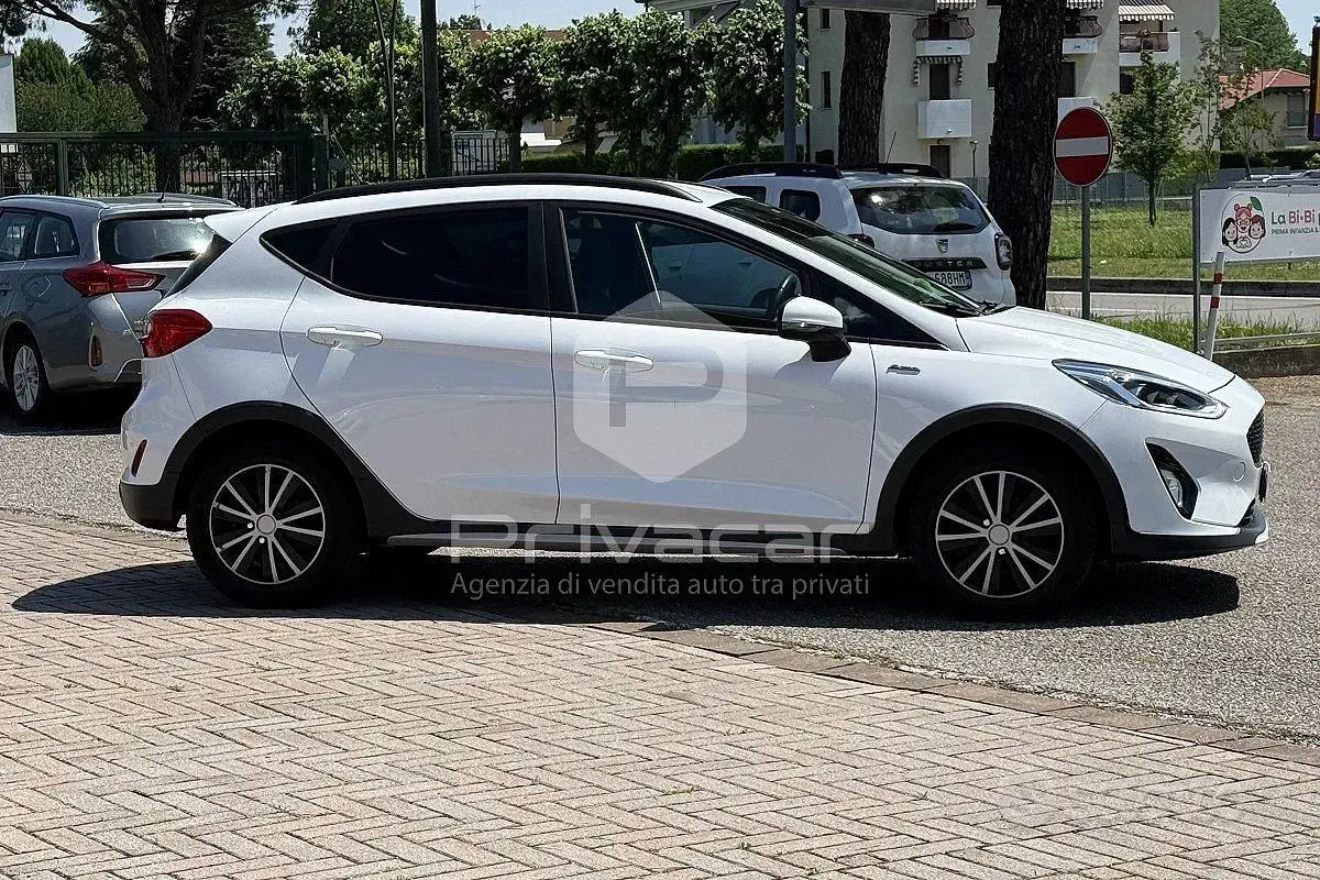 Usata Ford Fiesta Active 86 CV (63 kW) 2019 Bianco Utilitaria