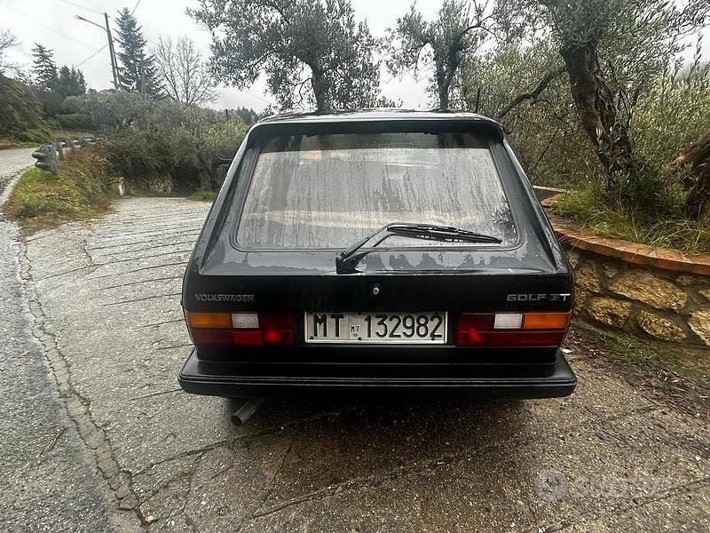 Usata VW Golf 1982 Nero Coupé