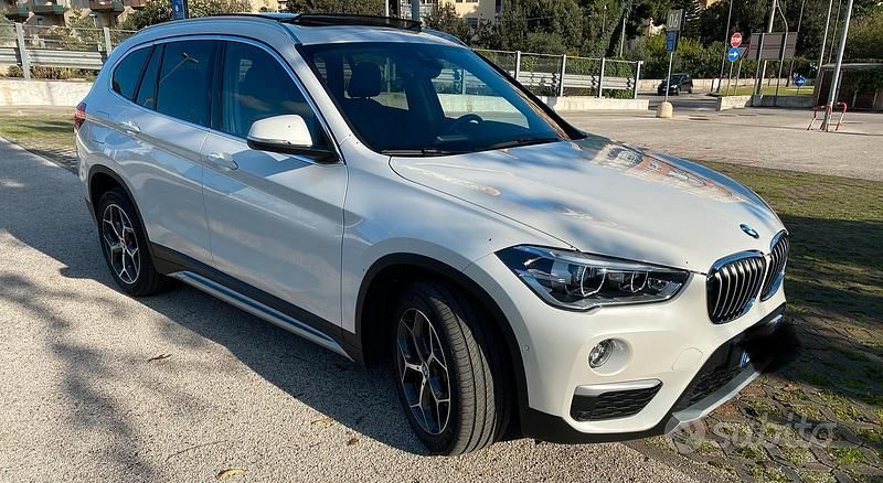 Usata BMW X1 Efficient Dynamics 150 CV (110 kW) 2018 Bianco SUV