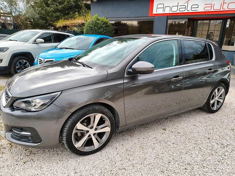 Usata Peugeot 308 Allure 131 CV (96 kW) 2018 Grigio Berlina