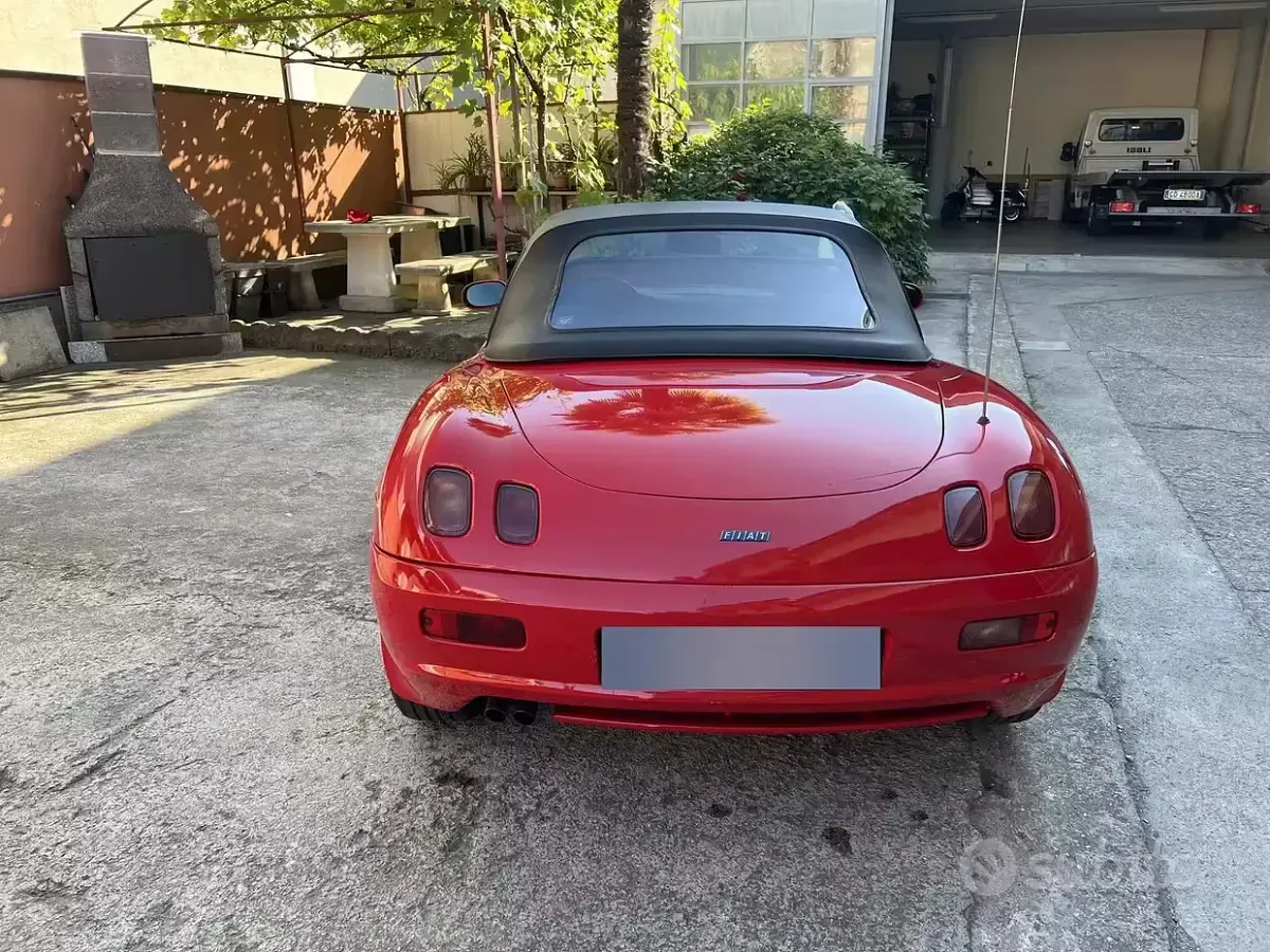 Usata Fiat Barchetta 131 CV (96 kW) 1999 Rosso Cabrio