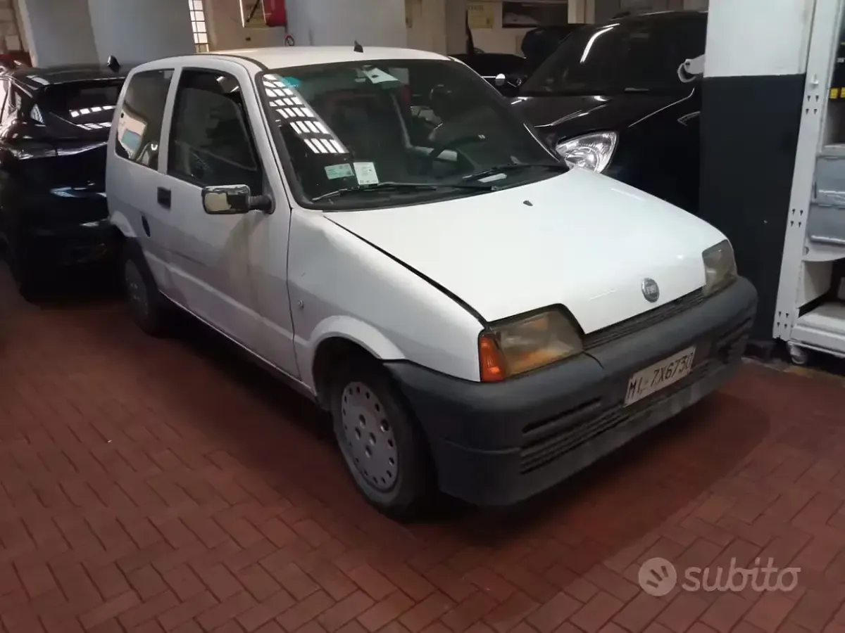 Usata Fiat Cinquecento S 41 CV (30 kW) 1992 Bianco Utilitaria
