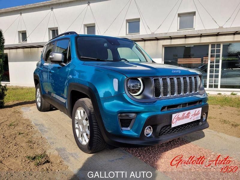 Usata Jeep Renegade Limited 190 CV (139 kW) 2021 Turchese SUV