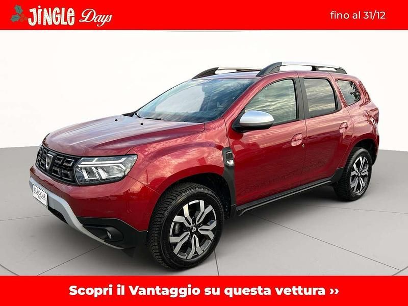 Rosso Usata 2021 Dacia Duster Prestige SUV | 15.900 € (Buon prezzo) - Immagine 1/4