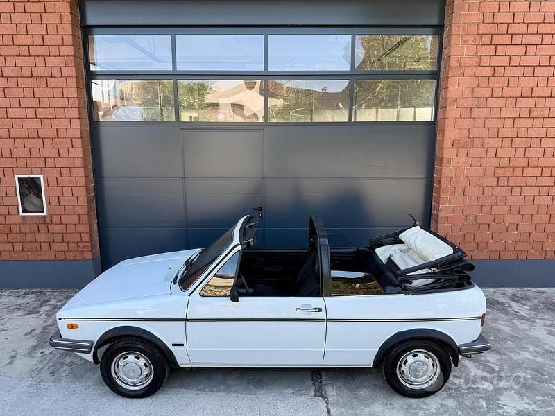 Usata VW Golf Cabriolet 60 CV (44 kW) 1982 Bianco Cabrio