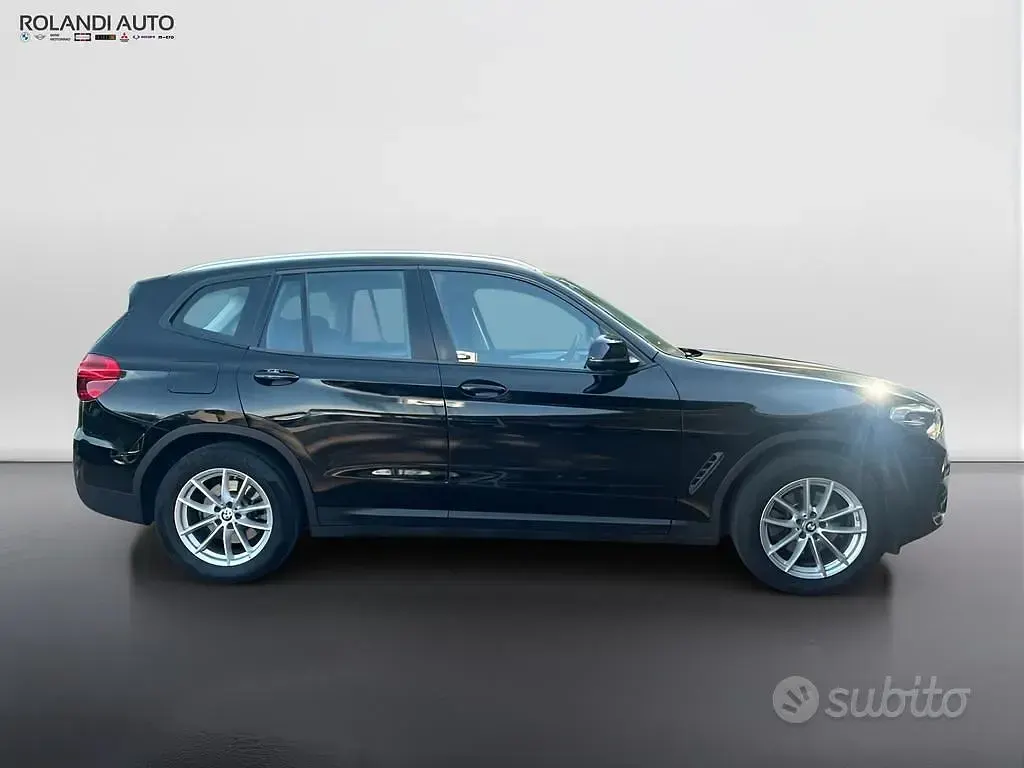 Usata BMW X3 Advantage 190 CV (139 kW) 2018 Nero SUV