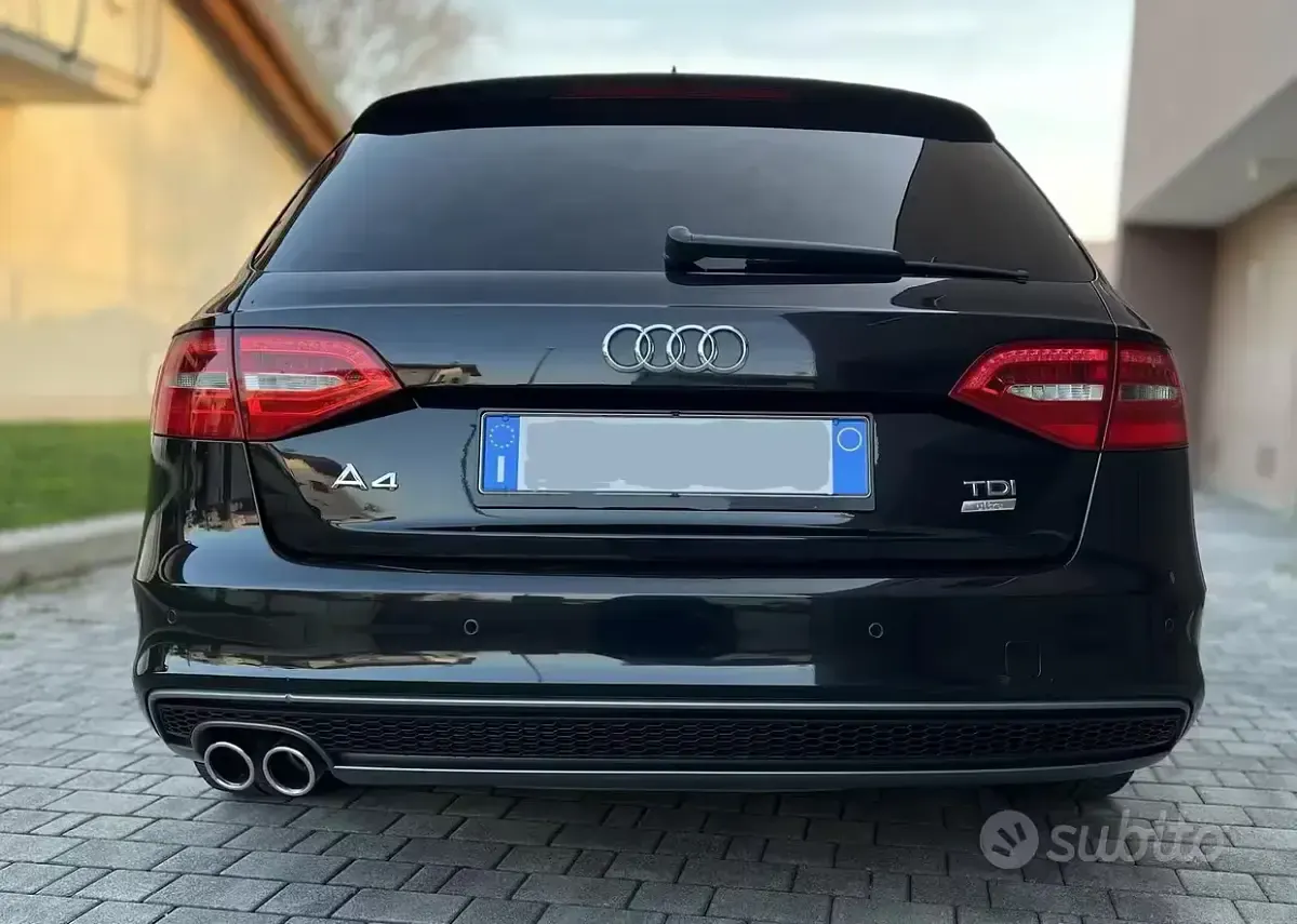 Usata Audi A4 S-Line 163 CV (119 kW) 2015 Nero Station wagon
