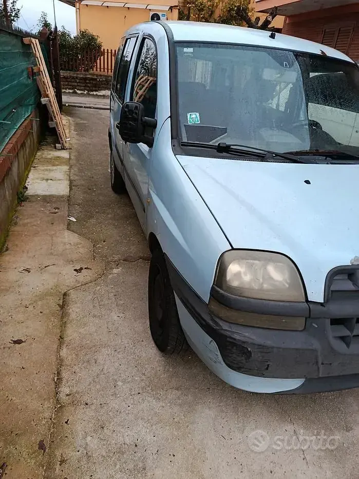 Usata Fiat Doblò 69 CV (50 kW) 2004 Blu Monovolume