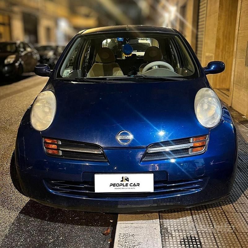 Usata Nissan Micra 65 CV (47 kW) 2005 Blu Berlina