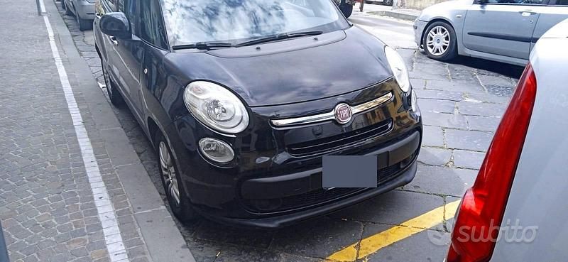 Usata Fiat 500L 105 CV (77 kW) 2014 Nero Monovolume