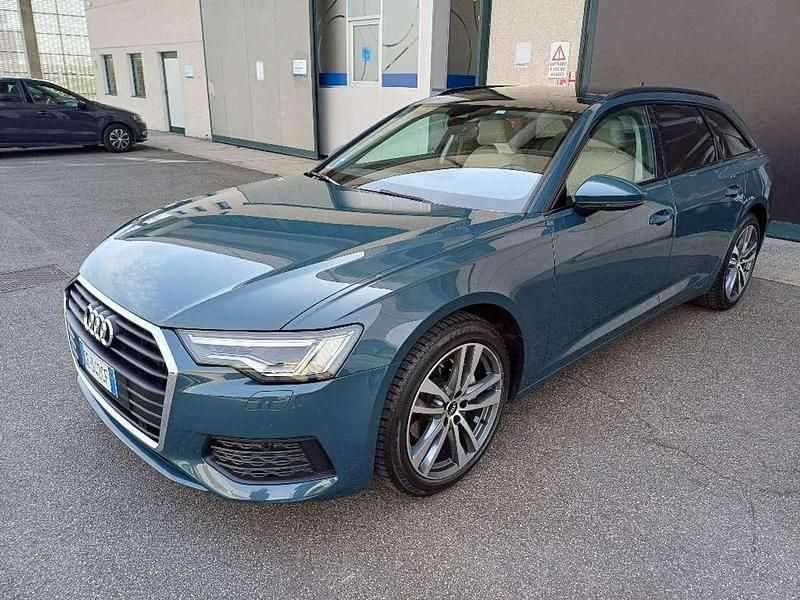 Usata Audi A6 Business Plus 163 CV (119 kW) 2021 Verde Station wagon