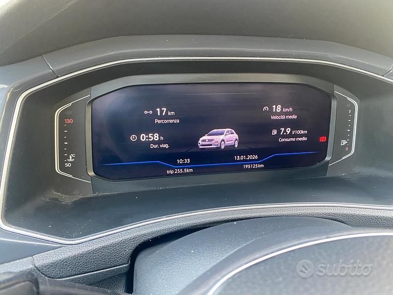 Usata VW T-Roc 150 CV (110 kW) 2019 Grigio SUV