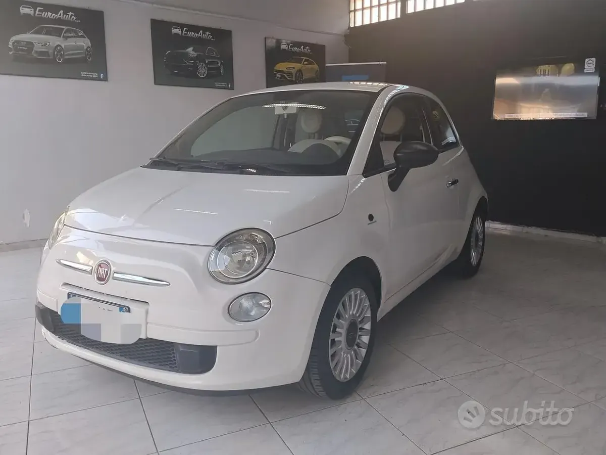 Usata Fiat 500 69 CV (50 kW) 2008 Bianco Berlina