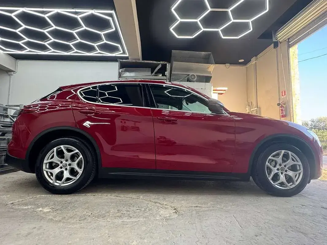 Usata Alfa Romeo Stelvio 190 CV (139 kW) 2019 Rosso SUV