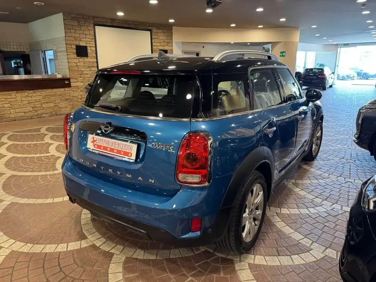 Usata Mini Cooper S Countryman 136 CV (100 kW) 2018 Blu/azzurro SUV