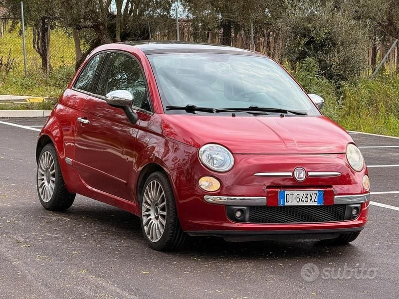 Usata Fiat 500 Pop 69 CV (50 kW) 2010 Rosso Berlina