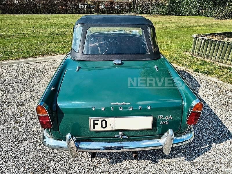 Usata Triumph TR4 1960 Verde Cabrio
