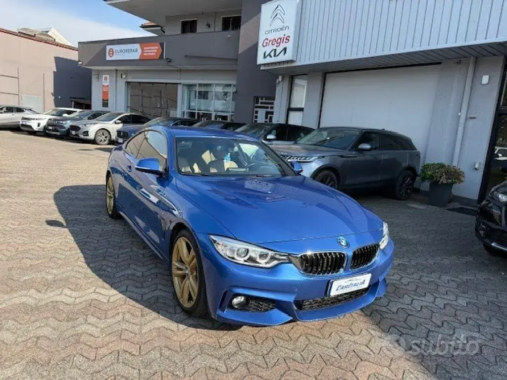 Usata BMW 430 M Sport 258 CV (189 kW) 2017 Blu Coupé