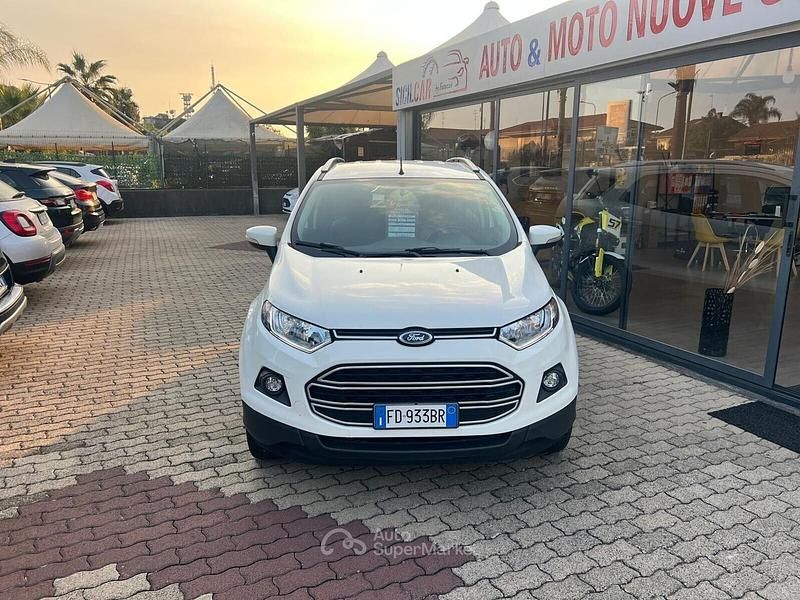 Usata Ford Ecosport Titanium S 95 CV (69 kW) 2016 Bianco SUV