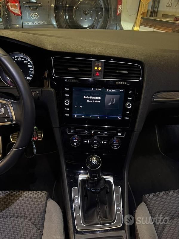 Usata VW Golf VII 2018 Bianco Berlina