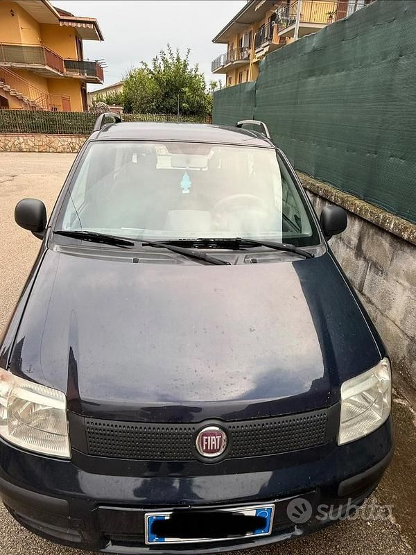 Usata Fiat Panda 70 CV (51 kW) 2012 Blu Utilitaria