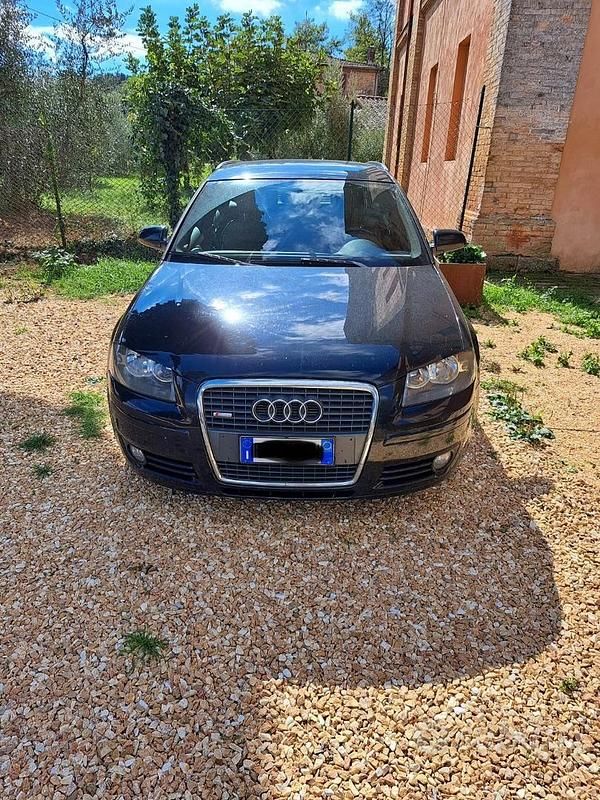 Usata Audi A3 S-Line 140 CV (102 kW) 2008 Nero Berlina