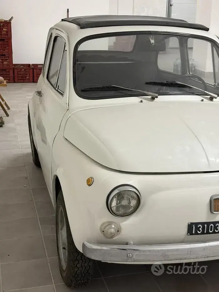 Usata Fiat 500 1960 Bianco Utilitaria