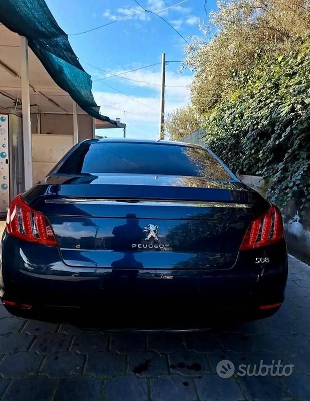Usata Peugeot 508 Allure 163 CV (119 kW) 2011 Blu Berlina