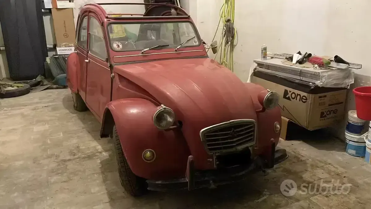 Usata Citroën 2CV 28 CV (20 kW) 1980 Rosso Berlina