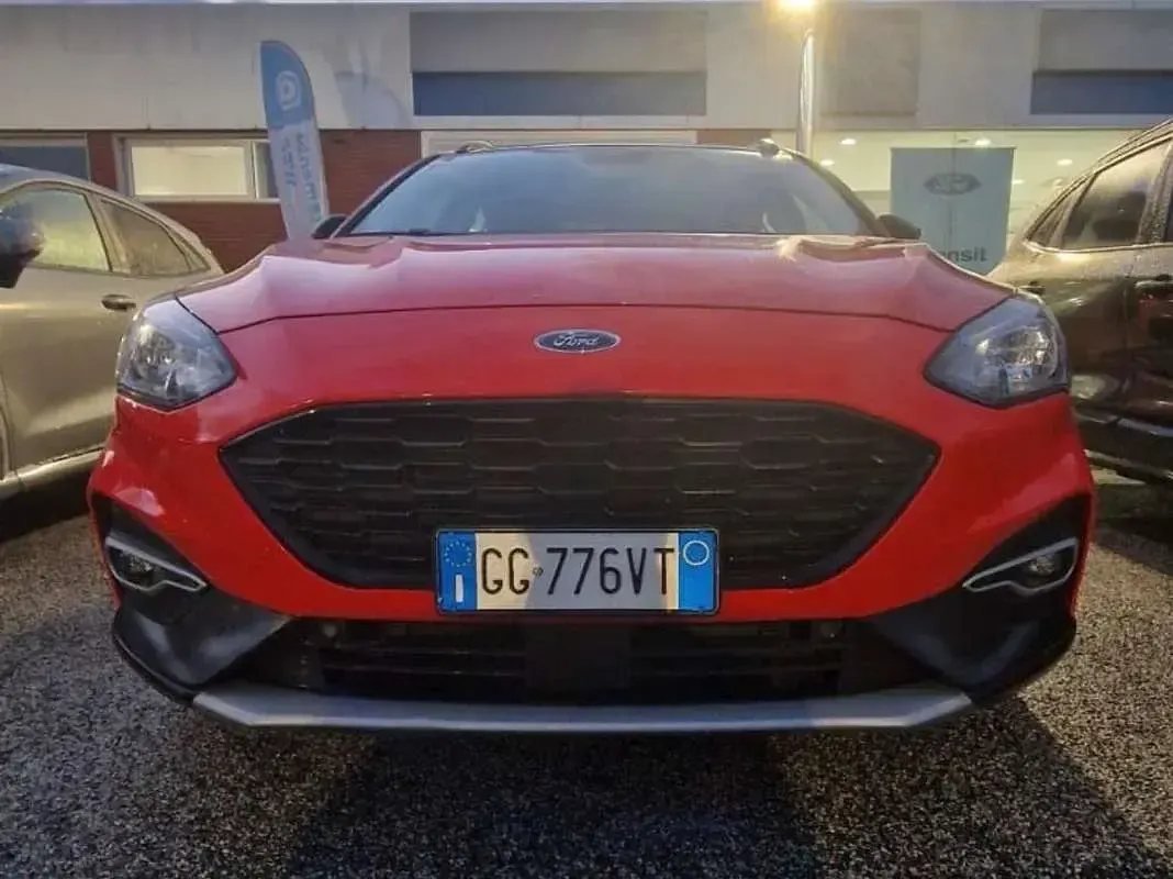 Usata Ford Focus ST-Line 120 CV (88 kW) 2021 Rosso Berlina