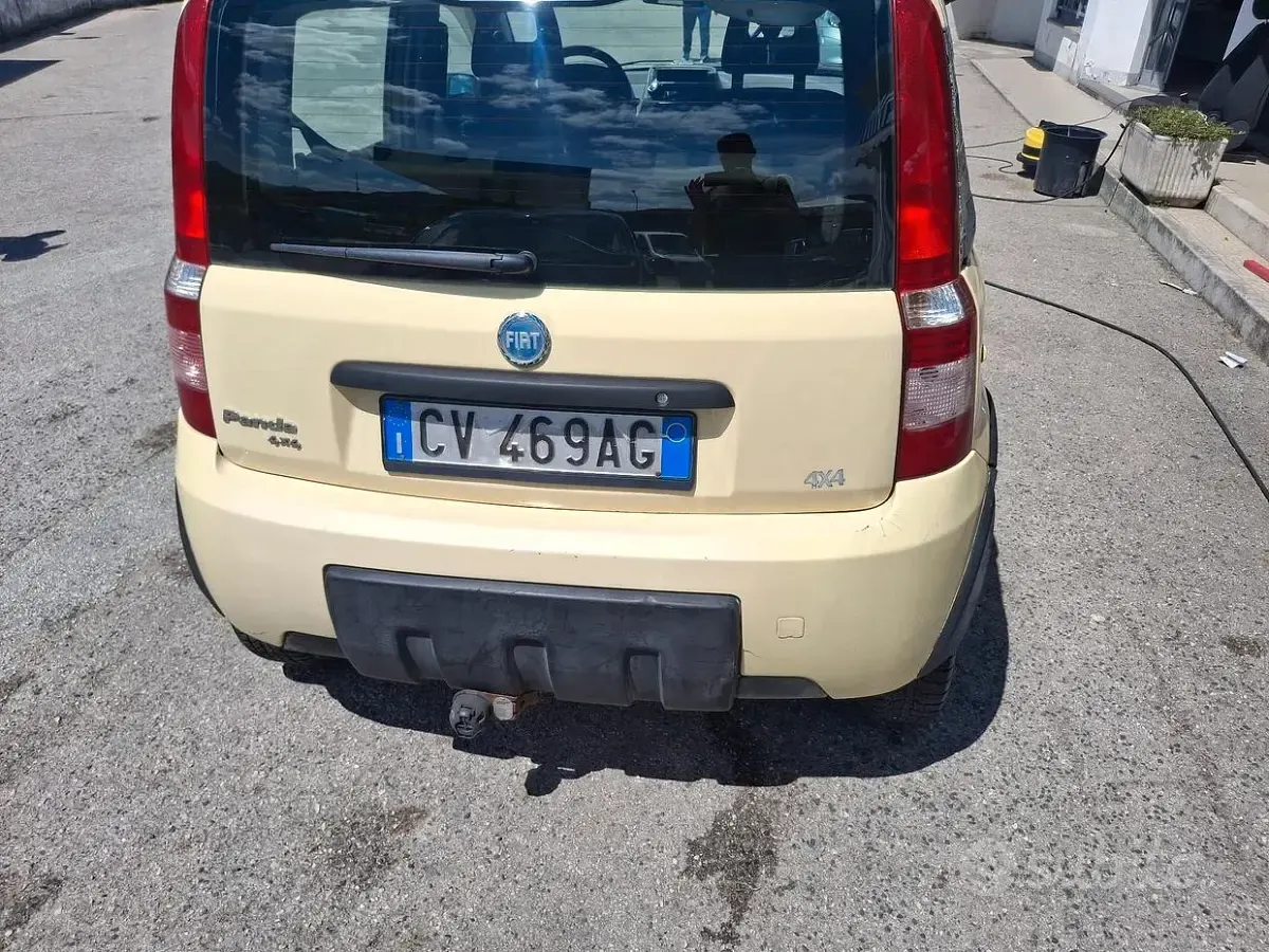 Usata Fiat Panda 4x4 60 CV (44 kW) 2005 Giallo Utilitaria