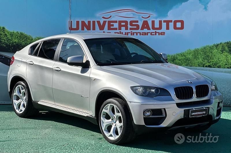 Usata BMW X6 Efficient Dynamics 245 CV (180 kW) 2012 Grigio SUV