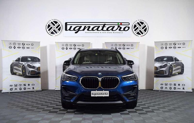 Usata BMW X1 M Sport 150 CV (110 kW) 2021 Blu metallizzato phytonic SUV