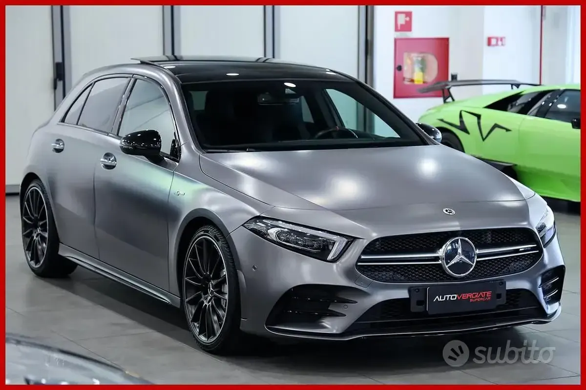 Begagnad Mercedes A35 AMG AMG 306 HK (225 kW) 2022 Grå Sedan