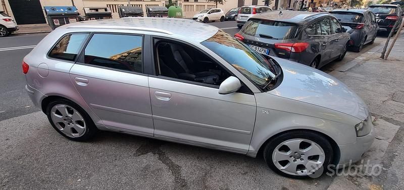 Usata Audi A3 140 CV (102 kW) 2005 Grigio Berlina