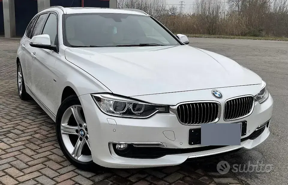 Usata BMW 318 Luxury Line 143 CV (105 kW) 2014 Bianco Station wagon
