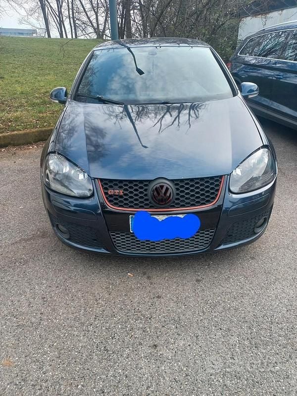 Usata VW Golf V GTI 2007 Blu Utilitaria