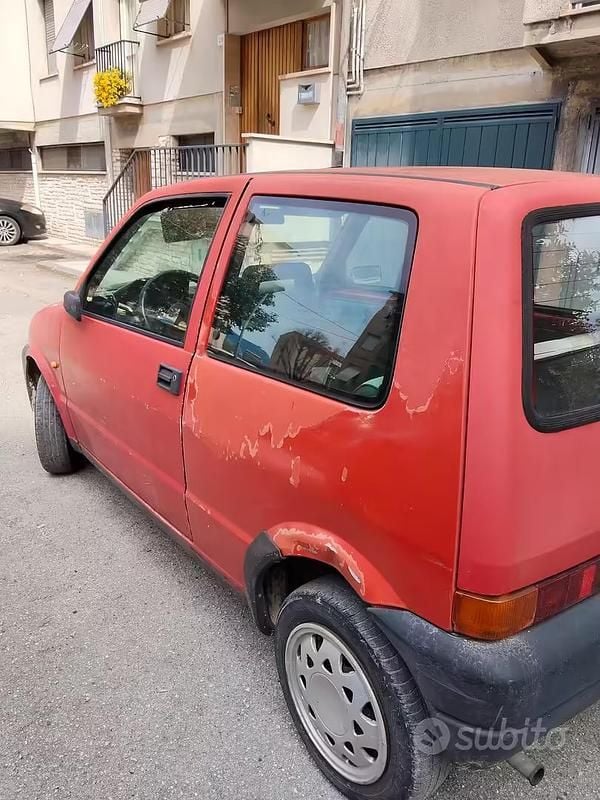 Usata Fiat 500 1996 Rosso Utilitaria